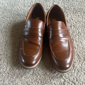 MEN- Cognac color loafers